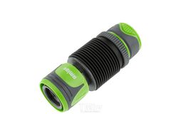 Коннектор "Amigo Grande 79050" 1/2", пластик, черный/зеленый