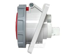 Розетка стационарная внутренняя угловая YHT 4152 3Р+РЕ+N 16А 380В IP67 КС 74310