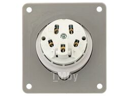 Розетка стационарная внутренняя угловая YHT 4152 3Р+РЕ+N 16А 380В IP67 КС 74310