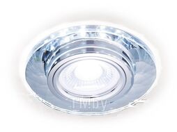 Точечный светильник Ambrella S211 CL / WH (хром/прозрачный)
