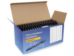 Пружины для переплета Гелеос BCA4-12B 12мм (черный)