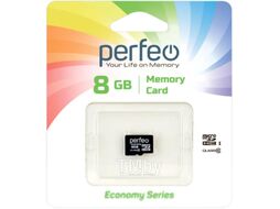 Карта памяти Perfeo MicroSDHC 8GB (Class 10) / PF8GMCSH10ES