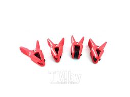 Зажимы пластмассовые для металлических трубок, набор 4 штуки H-D HD-08390