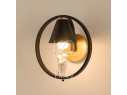 Светильник светодиодный настенный Астерия MMD-LED B138-4-1xE27, черный, Home Light B138-4-B