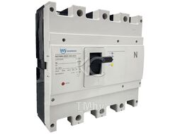 Дифференциальный автомат BX-DAM11LY-800/4300C 4P C800 рег. ток утечки 30-100-300mA тип A 50kA (R) Wilderness BXY800-800C-003-03A
