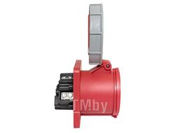 Розетка стационарная внутренняя YHT 3452 3Р+РЕ+N 125А 380В IP67 КС 74308