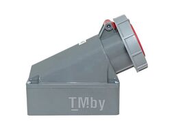 Розетка стационарная наружная YHT 1342 3Р+РЕ 63А 380В IP67 КС 74505