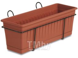 Вазон Stefanplast Balconetta Venezia 86060 (терракотовый)