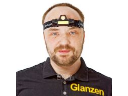 Фонарь светодиодный налобный аккумуляторный USB 5Вт 300Лм IP40 Glanzen UFL-0300-101
