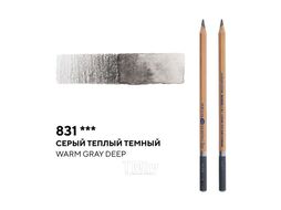 Карандаш акварельный 831, серый теплый темный Белые Ночи 158-831