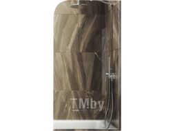 Стеклянная шторка для ванны MaybahGlass MGV-144-4у (прозрачное стекло/хром глянцевый)