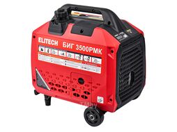 Генератор инверторный БИГ 3500РМК (2x220 В / 3,5 кВт / USB) ELITECH 210598