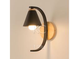 Светильник светодиодный настенный Астерия MMD-LED B139-0-1xE27, черный, Home Light B139-0-B