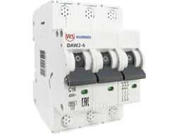 Автоматический выключатель DAW2-6 3P 40A х-ка C 6kA (R) Wilderness DAW2-6-3-C040