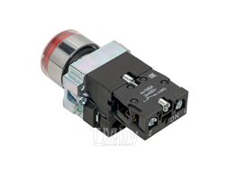 Кнопка BW3362-XB2 красная, с подсветкой 24В, металл, 1НЗ КС 89477