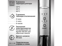 Полотенцесушитель электрический Маргроид Cook СНШ 18x40 (таймер слева, хром)