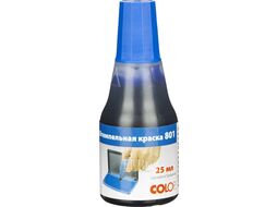 Краска штемпельная 25 мл синий Colop 218943