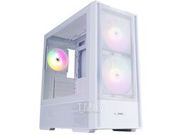 Корпус 1stPlayer AU7 ARGB White AU7-WH-2FA7-14-W-2FA7R-W-1FA7-W, без БП, ATX