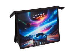 Папка для тетр. А5 на молнии, картон/пластик 3D "Turbo Galaxy" (243*200*80мм) deVente 8056614