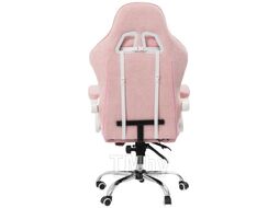 Вибромассажное кресло Calviano ASTI ULTIMATO pink fabric