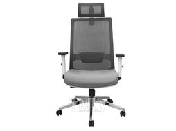 Кресло офисное SITUP MADRID A GREY chrome (сетка Grey /Grey)