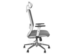 Кресло офисное SITUP MADRID A GREY chrome (сетка Grey /Grey)