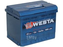 Автомобильный аккумулятор Westa 6СТ-65 VLR Euro П240015 (65 А/ч)