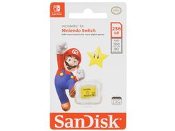 Карта памяти MicroSDXC 256Gb SanDisk Nintendo Switch Licensed Card Super Mario Edition (SDSQXAO-256G-GN3ZN)