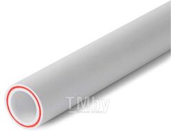 Труба ПП стекловолокно 20х3,4 PN25 SDR6 бел. 4м AV Engineering AV22120P83404