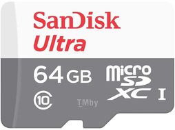 Карта памяти MicroSDXC 64GB SanDisk Ultra (SDSQUNR-064G-GN3MN)