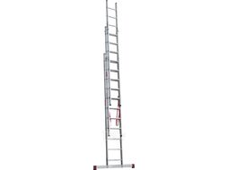 Лестница алюм. 3-х секц. 510/718/284 3х11 серия NV323 Новая высота 3230311