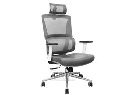 Кресло офисное SITUP APHRODITE A GREY chrome (сетка Grey / Grey)