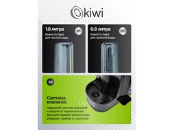 Пылесос для химчистки ковров и мягкой мебели KIWI KCC-4323RB