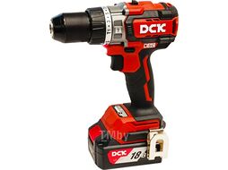 Дрель-шуруповерт аккумуляторная ударная (18V / 2*5,0Ah / 160Nm / BL / Кейс) DCK KDJZ20160