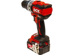 Дрель-шуруповерт аккумуляторная ударная (18V / 2*5,0Ah / 160Nm / BL / Кейс) DCK KDJZ20160