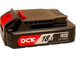 Аккумулятор, li-ion, 18В, 2А/ч DCK FFBL 2020