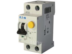 Дифференциальный автомат Eaton PFL6 1P+N 25А 30мА С 6кА 2М / 286469