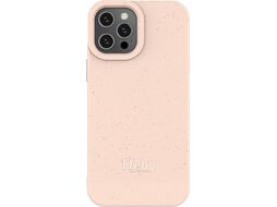 Чехол-накладка Case Recycle для iPhone 12 Pro (розовый матовый)