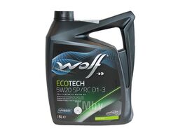 Масло моторное (1054580) OFFICIALTECH 5W-20 IL D1 5 л Wolf 16184/5