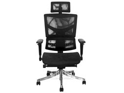Кресло офисное SITUP VIKING BLACK chrome (сетка Black/ Black)