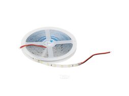 Лента светодиодная влагостойкая - 4,8W/m, 24V, 8мм, 2835, 60 д/м, IP65, холод. бел (10000К), 5м, AKS 133328