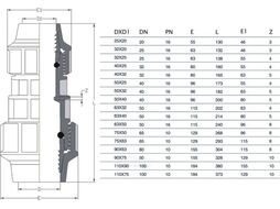 Муфта ПЭ ред. 50 х 32, AV engineering AVE1115032