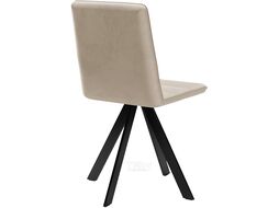 Стул DikLine 230 поворотный B03 BEIGE, ножки черные