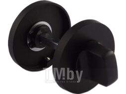 Фиксатор дверной защелки VELA Techno BK-R-BL (черный круглый)