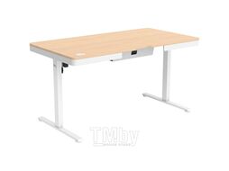 Стол компьютерный ZONE 51 e-Nexor 140x75 Light Wood Z51-FLD-NEX-LW4