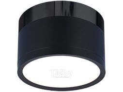 Точечный светильник Elektrostandard DLR029 10W 4200K (черный матовый/черный хром)