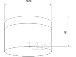 Точечный светильник Elektrostandard DLR029 10W 4200K (черный матовый/черный хром)