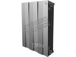 Радиатор биметаллический Royal Thermo Piano Forte 500 Серебристый (5 секций)