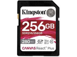 Карта памяти MicroSDXC 256GB Kingston Canvas React Plus V60 (SDR2V6/256GB)