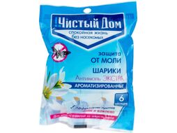 Антимоль Чистый дом Шарики (40г)